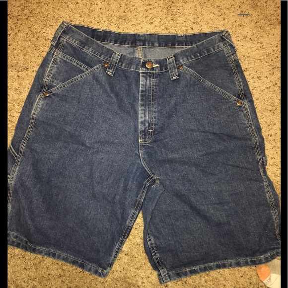 men’s jean shorts size 36 - Picture 2 of 5